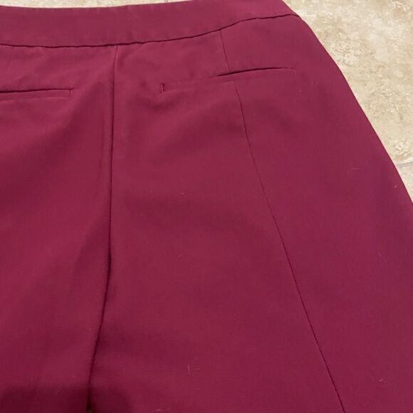 Express columnist Ankle burgundy dress pants - Picture 5 of 6